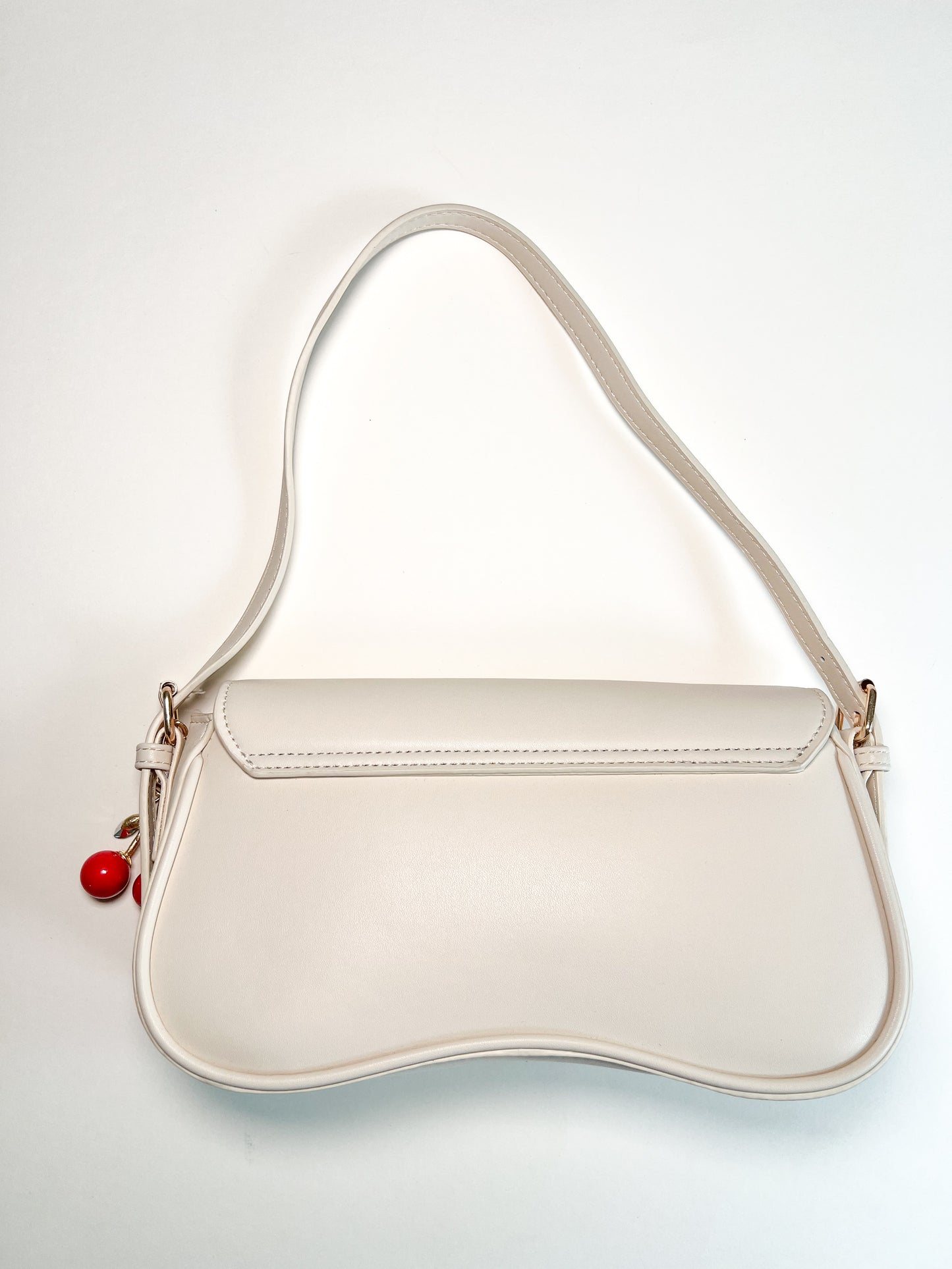Cherry on Top Shoulder Bag - Ivory