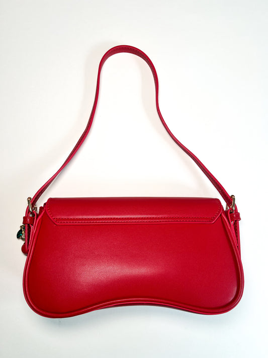 Cherry on Top Shoulder Bag - Red