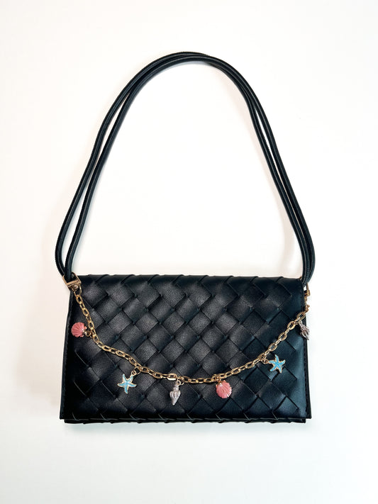 Seaside Charm Convertible Bag - Black