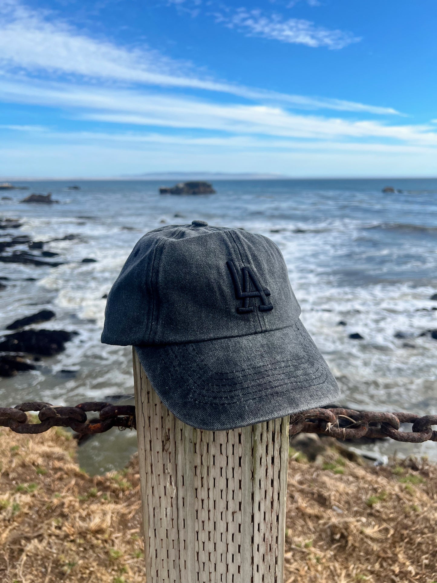 LA Baseball Cap - Black