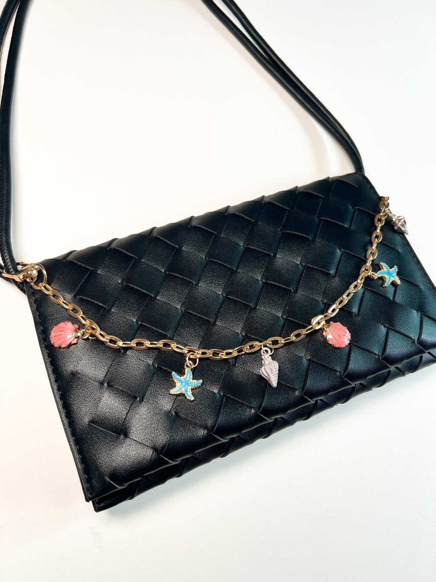 Seaside Charm Convertible Bag - Black