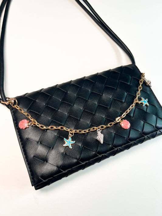 Seaside Charm Convertible Bag - Black