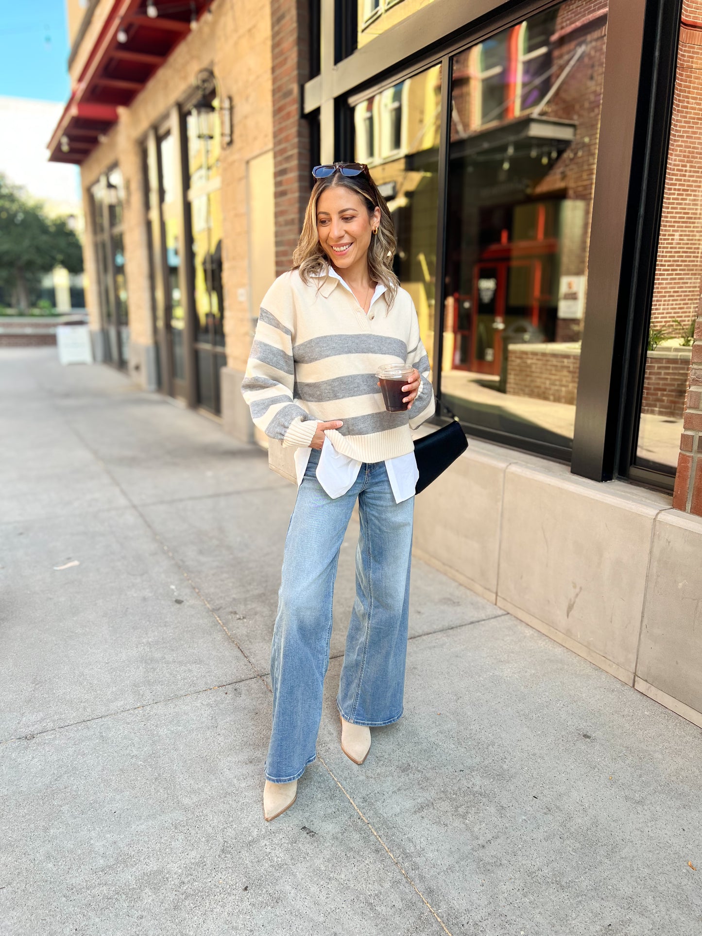 Soft Haven Striped Sweater