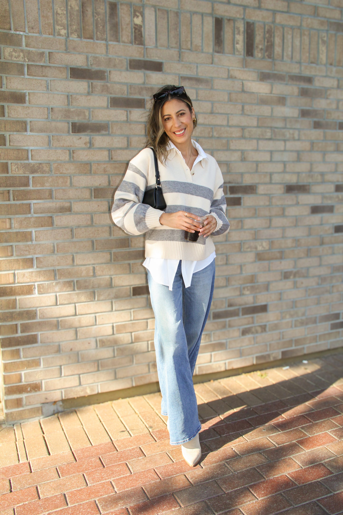 Soft Haven Striped Sweater