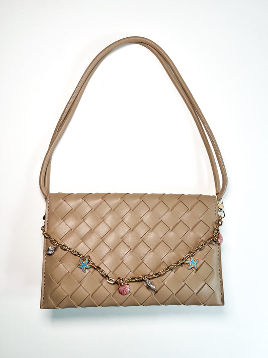 Seaside Charm Convertible Bag - Beige
