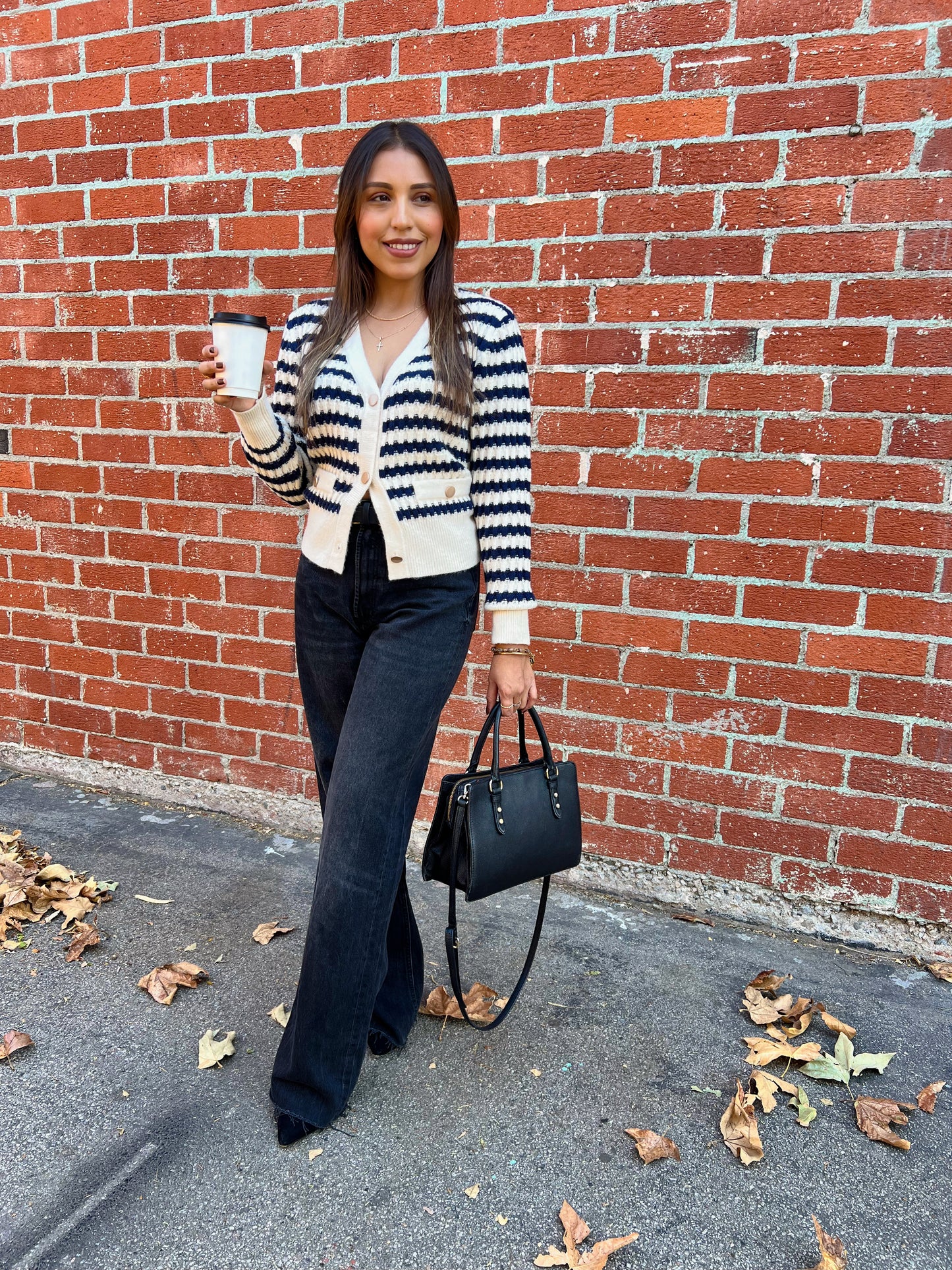 Always Classy Striped Cardigan