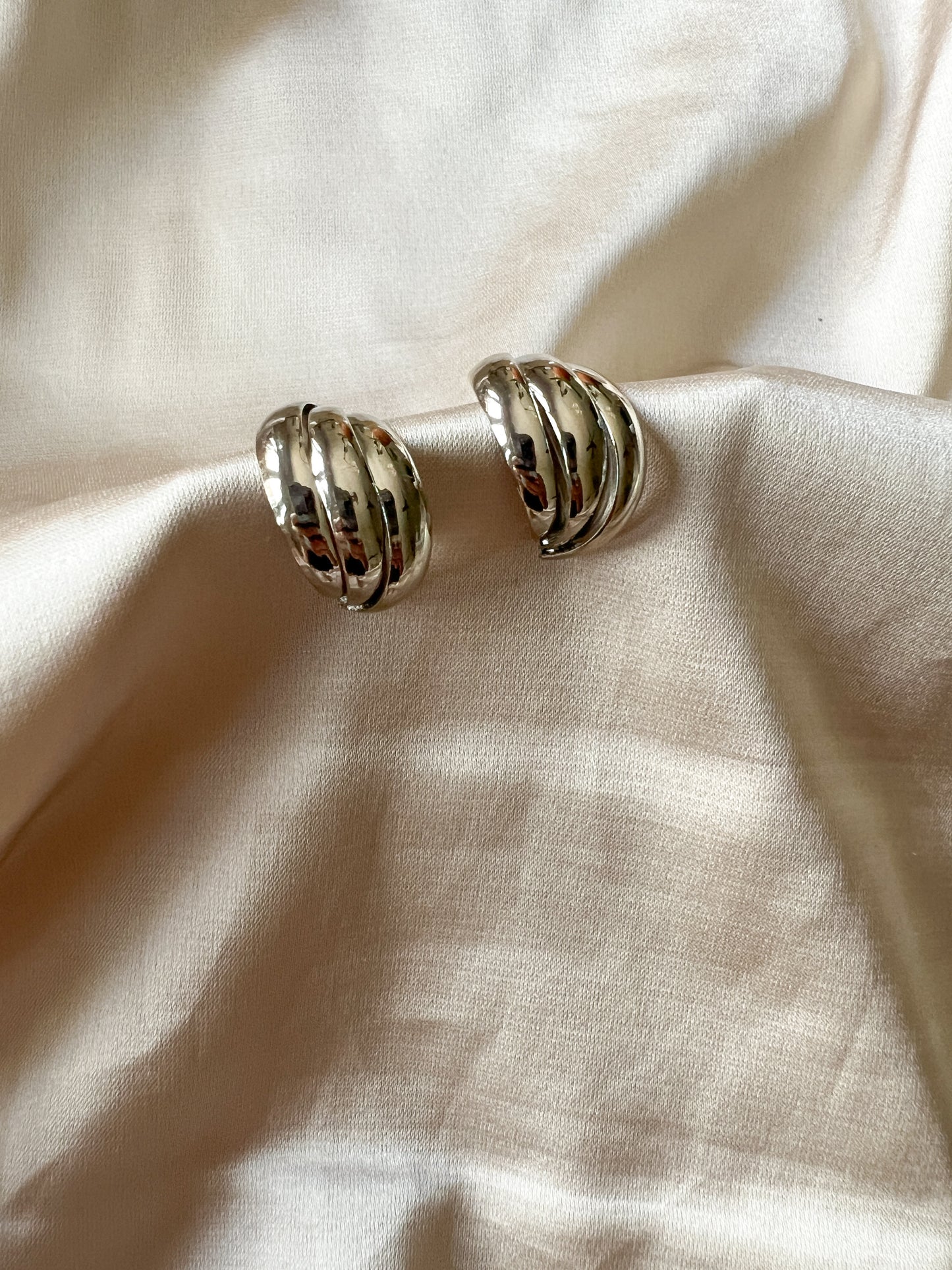 Silver Shell Earrings