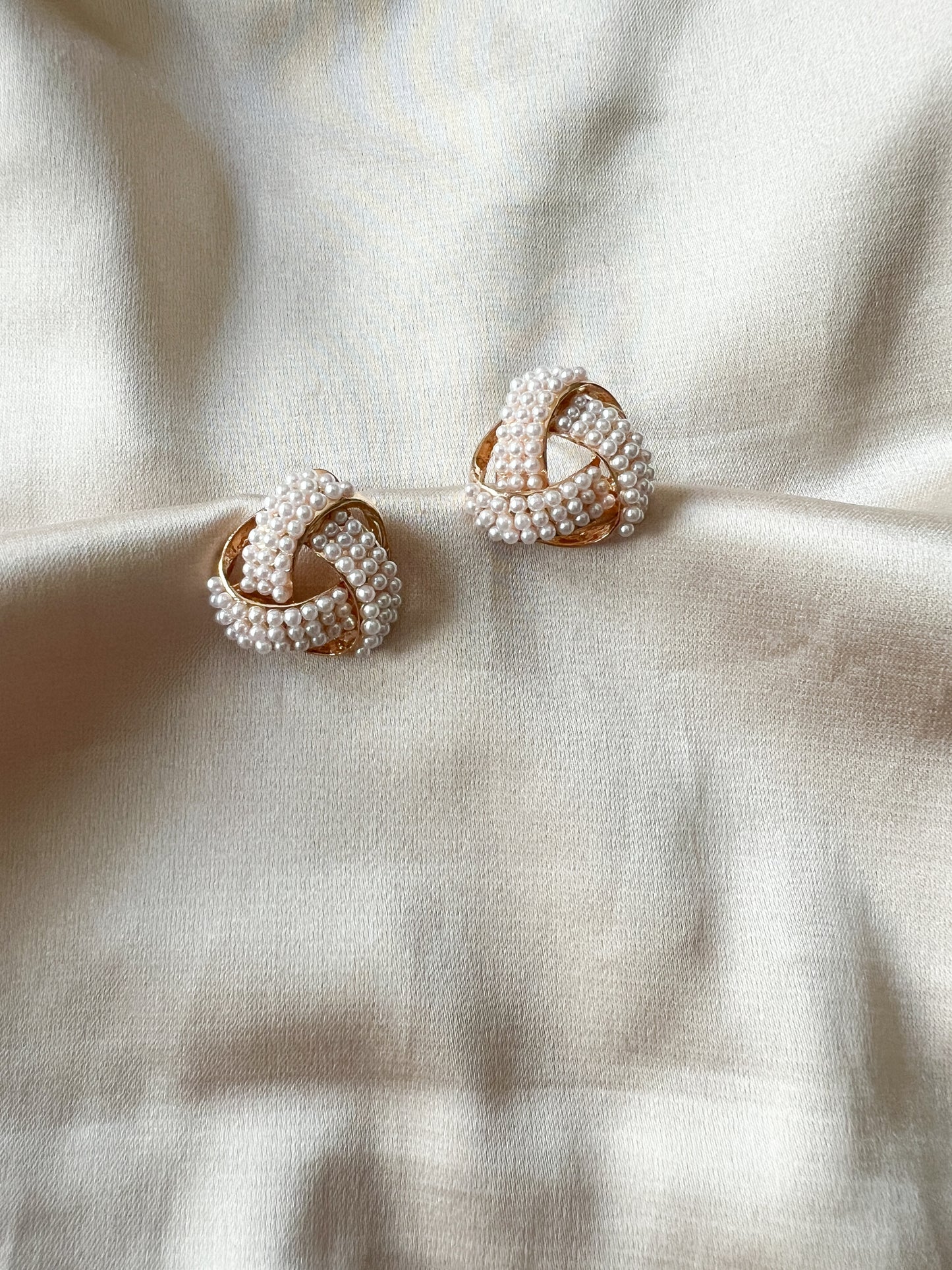 Pearl Stud Earrings